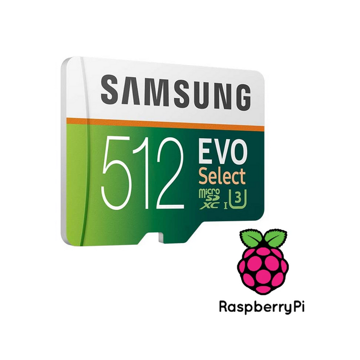 HyperPie +70 Systems 512GB Micro SD Raspberry Pi 4 B