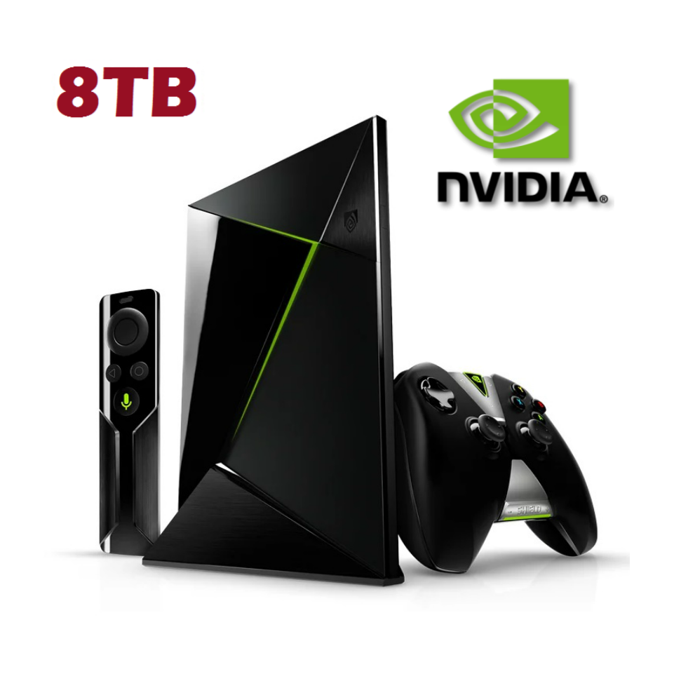 Hyperspin +220 Systems 8TB HDD NVIDIA Shield TV
