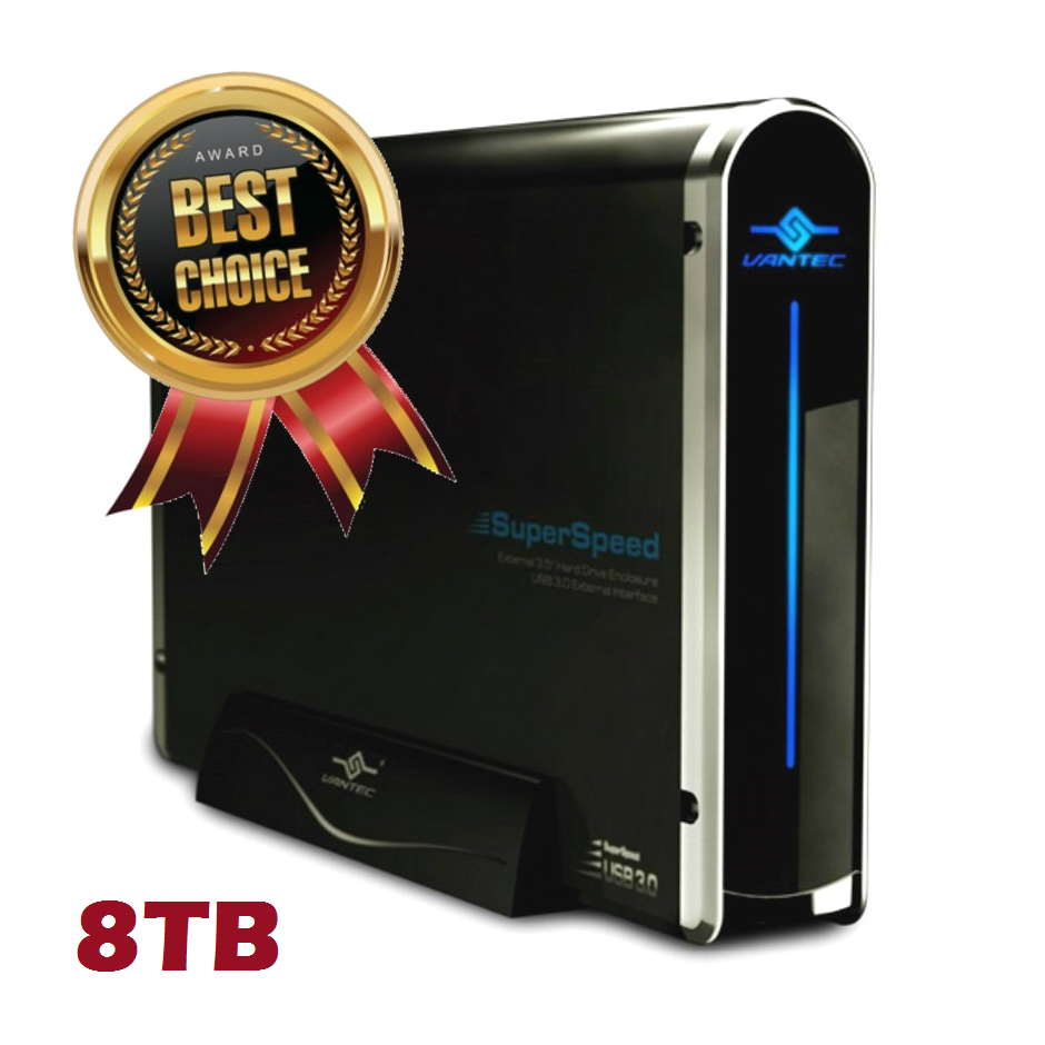 Hyperspin +340 Systems 8TB External HDD 3.5 