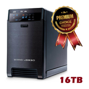 Hyperspin MEGA-SYSTEMS 16TB External HDD 3.5 " 2-Bays USB 3.0 RAID-0-Hyperspin Systems™