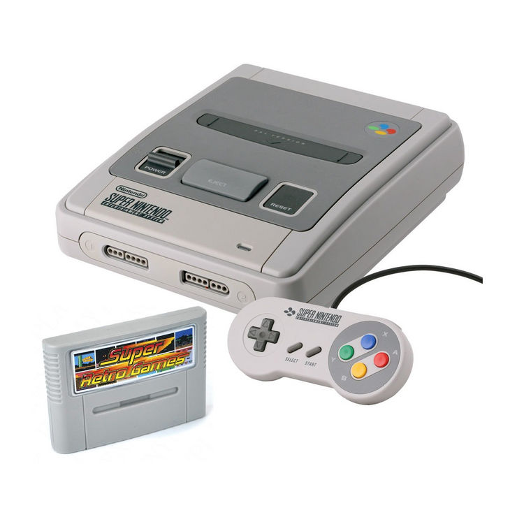 Super Nintendo / Super Famicom HDMI Console +1500 Games-Hyperspin Systems™